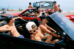 Mijanou and Friends on Senior Beach Day, Will Rogers State Park, 1993, Ed. 25, 16 x 20 C-Print