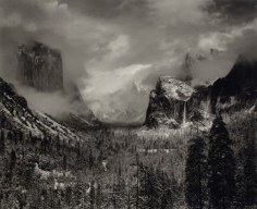 Ansel Adams Clearing Winter Storm, Yosemite Valley, 1942