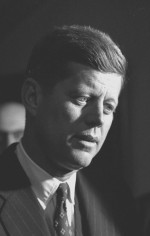 John F. Kennedy, at Tammany Hall, NYC,&nbsp;1959, Silver Gelatin Photograph