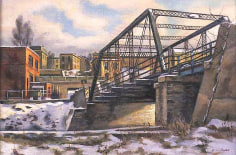Giovanni Martino (1908-1998), Canal Bridge, 1940