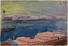 Oscar Bluemner (1867-1938), Harlem River, 1911