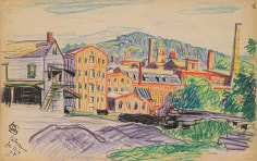 Oscar Bluemner (1867-1938), Study for &quot;Jersey Silkmills, Paterson,&quot; 1911