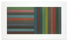 Sol LeWitt Horizontal Color Bands and Vertical Color Bands, 1991 Aquatint on Somerset Satin White paper, AP5, Edition of 30 24 x 42 inches (61 x 106.7 cm)