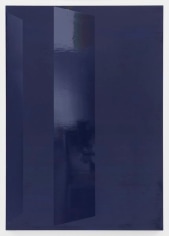 Kate Shepherd 40 Dark Purple, 2020 Enamel on panel 40 x 28 inches (101.6 x 71.1 cm)
