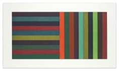 Sol LeWitt Horizontal Color Bands and Vertical Color Bands, 1991 Aquatint on Somerset Satin White, AP5, Edition of 30 24 x 42 inches (61 x 106.7 cm)