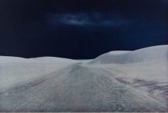 Bernard Plossu (1945-)  White Sands, 1981  Fresson Print  10 x 14.75 inches (paper), Photography
