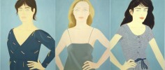 The Grey Dress, 1982, Oil on Canvas