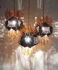 Untitled 2013 Set of three acrylic lamps