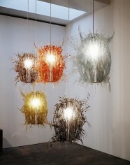 Untitled (set of 5 hanging lamps)