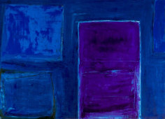 Indigo, 2014, Oil on canvas