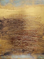 Nancy Lorenz, Moon Gold Water with Plum Clay (2013)