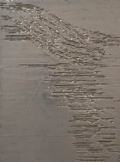 Nancy Lorenz, Blackened Silver, Cardboard I (2013)
