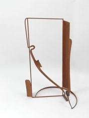 Anthony Caro, Table Piece &quot;Catalan Spur&quot;, 1987-1988, Steel, bronze, wood, rusted, &amp;amp; fixed, 49.02 x 31.5 x 25.98 inches, 124.5 x 80 x 66 cm, AMY#28386