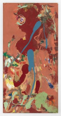 Hans Hofmann, Aquatic Garden, 1960, Oil on Upson board, 95 3/4 x 47 3/4 inches, 243.2 x 121.3 cm, AMY#1140