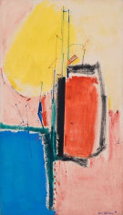 &quot;Composition No. 1,&quot; 1953, Oil on linen on board, 84 x 48 inches, 213.4 x 121.9 cm, A/Y#1723