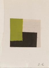 &quot;Albert Lea, Minnesota,&quot; 2010, NYT newsprint collage, 4 x 3 inches, 10.2 x 7.6 cm, A/Y#20136