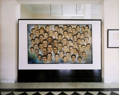 Portrait of 61 Rebels that Were Killed In Retaliation for the 26th of July, 1953, Attack on Moncada, Santiago de Cuba, 2004