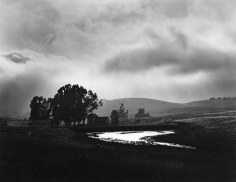 Farm and Pond in Fog, 1966