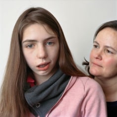 15-Year Old Girl With Her Mother, 2009