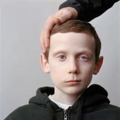12-Year-Old Boy with His Father, 2008