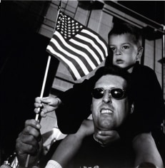 Father and Son at the Labor Day Parade, New York, NY, 2000