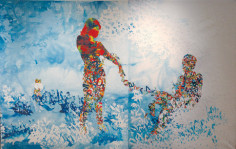 Love is a Four-Letter Word (diptych), 2009