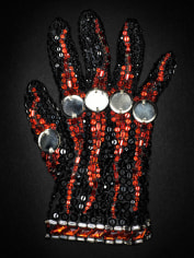 Henry Leutwyler, Red and Black Swarovski Crystal Glove, 2009