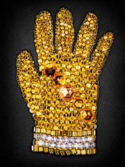Yellow Swarovski Crystal Glove, 2009