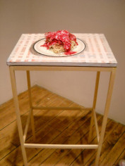 Michael Wetzel&nbsp;, Spaghetti Table &amp;amp; Vesuvius, 2009-10&nbsp;