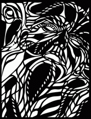 Debra Hampton - Limited Edition Cut-out, 2010