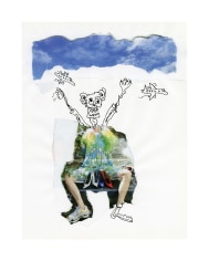 Michael Stiegler  Planes (unframed), 2019 art from the exhibition on Bowery at Lone Goat Gallery