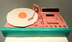 Lee McConnell  Egg on A Turntable, 2019  Lone Goat Gallery