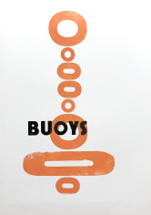 Hannah Cutts  Buoys Typography, 2020  Letterpress