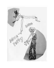 Michael Stiegler  DISCO (unframed), 2019 art from the exhibition on Bowery at Lone Goat Gallery