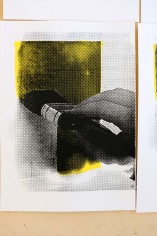 Jacob Boylan  Botch Job, 2020  Silkscreen on paper  35h x 25w cm