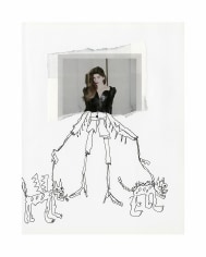 Michael Stiegler  Walkies (unframed), 2019 art from the exhibition on Bowery at Lone Goat Gallery