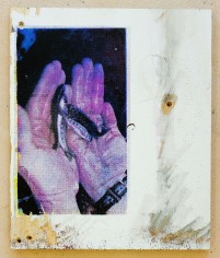 Jacob Boylan  Future hands, 2020  Silkscreen on plywood  36h x 30w cm