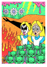 Lee McConnell  Meet Ya in the Bunny Head, 2019  Lone Goat Gallery