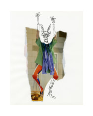 Michael Stiegler  Washing Day (unframed), 2019 art from the exhibition on Bowery at Lone Goat Gallery