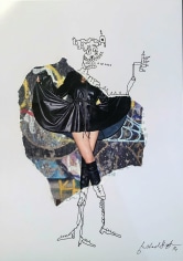 Michael Stiegler  Curtsy, 2019 art from the exhibition on Bowery at Lone Goat Gallery