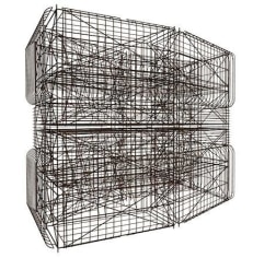 Pablo Siquier, 1308, carbon steel structure (artist&#039;s rendering), 2013.