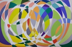 Graciela Hasper, Sin Titulo, 2013. Acrylic on canvas, 75 in. x 114 in.