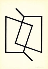 Hugo de Marziani, Untitled, 1963. Tempera on paper, 9.1 in. x 6.3 in.
