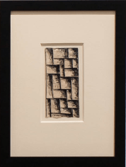 Jos&eacute; Gurvich, Untitled, 1946. Ink on paper, 6 x 2 3/4 in. / 15.2 x 7 cm.