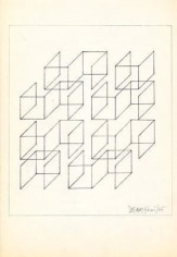 Hugo De Marziani, Untitled, 1965. Ink on paper, 22 x 19 cm.
