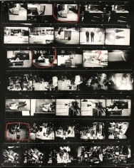 Robert Frank The Americans, Contact Sheet 69 of 81. 1958/2009.