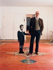  Saul Steinberg, with himself as a little boy, Long Island, 1978