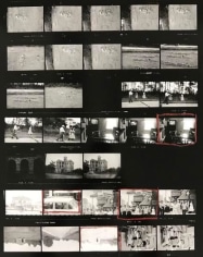 Robert Frank The Americans, Contact Sheet 44 of 81. 1958/2009.