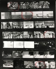 Robert Frank The Americans, Contact Sheet 61 of 81. 1958/2009.