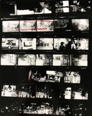 Robert Frank The Americans, Contact Sheet 38 of 81. 1958/2009.